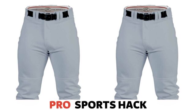 How to Shrink baseball Pants