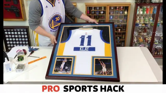 How to Frame a Basketball Jersey