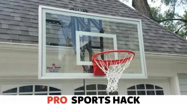 How to Mount Basketball Hoop to Garage