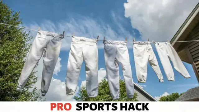How to Clean White Baseball Pants With Bleach