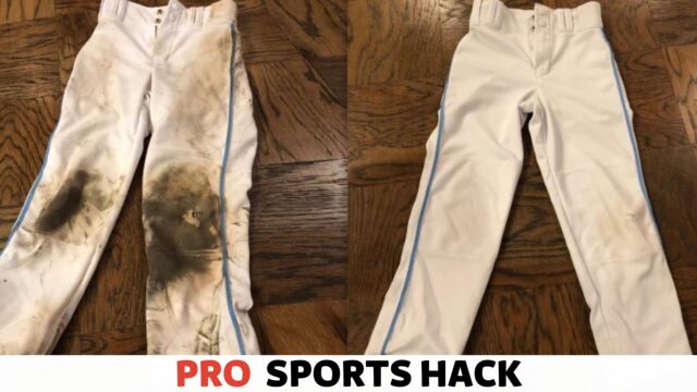 Best Way to Get White Baseball Pants Clean